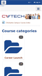Mobile Screenshot of learn.cvtech.edu