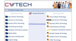 Desktop Screenshot of portal.cvtech.edu